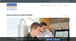 Desktop Screenshot of filocut.de